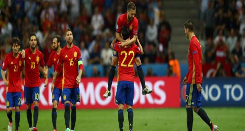 ثنائية سيلفا تقود أسبانيا لفوز ودي في بلجيكا استعدادا لتصفيات مونديال 2018